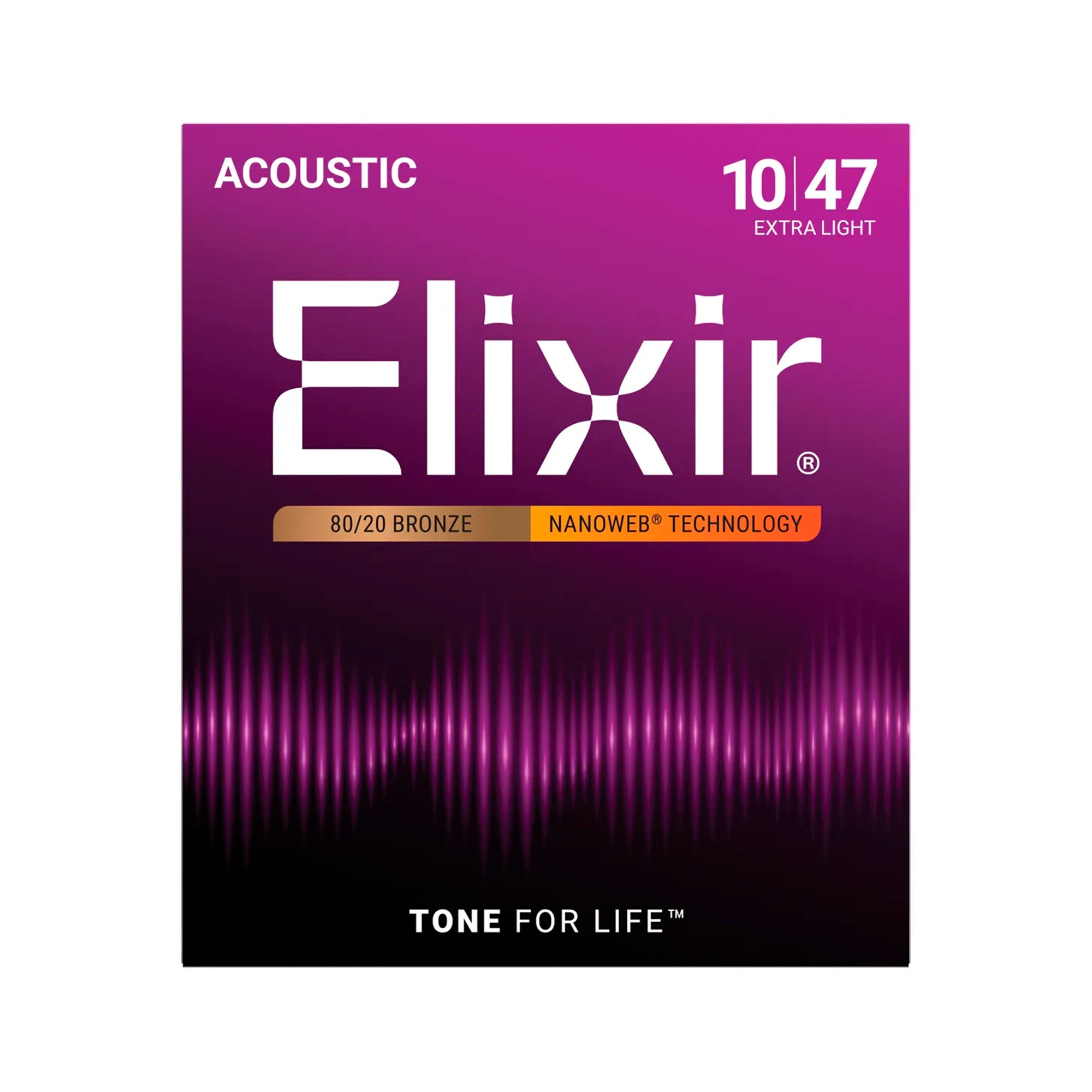 Set de cuerdas para guitarra acústica Elixir - 11002