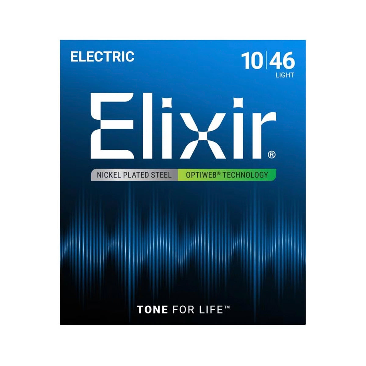 Set de cuerdas para guitarra eléctrica Elixir Optiweb 10/46 Light - 19052