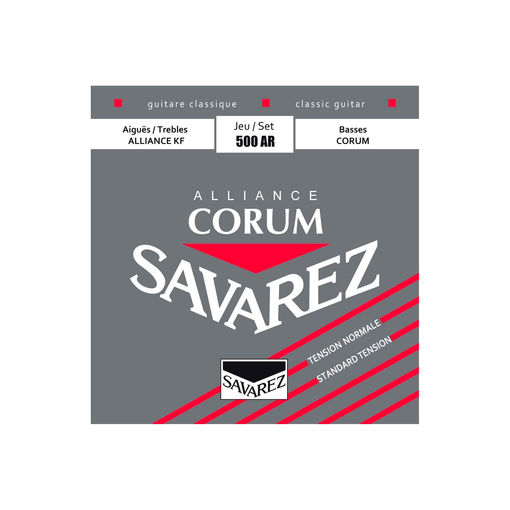 Cuerdas para Guitarra Clásica Savarez Alliance Corum Normal Tension - 500 AR