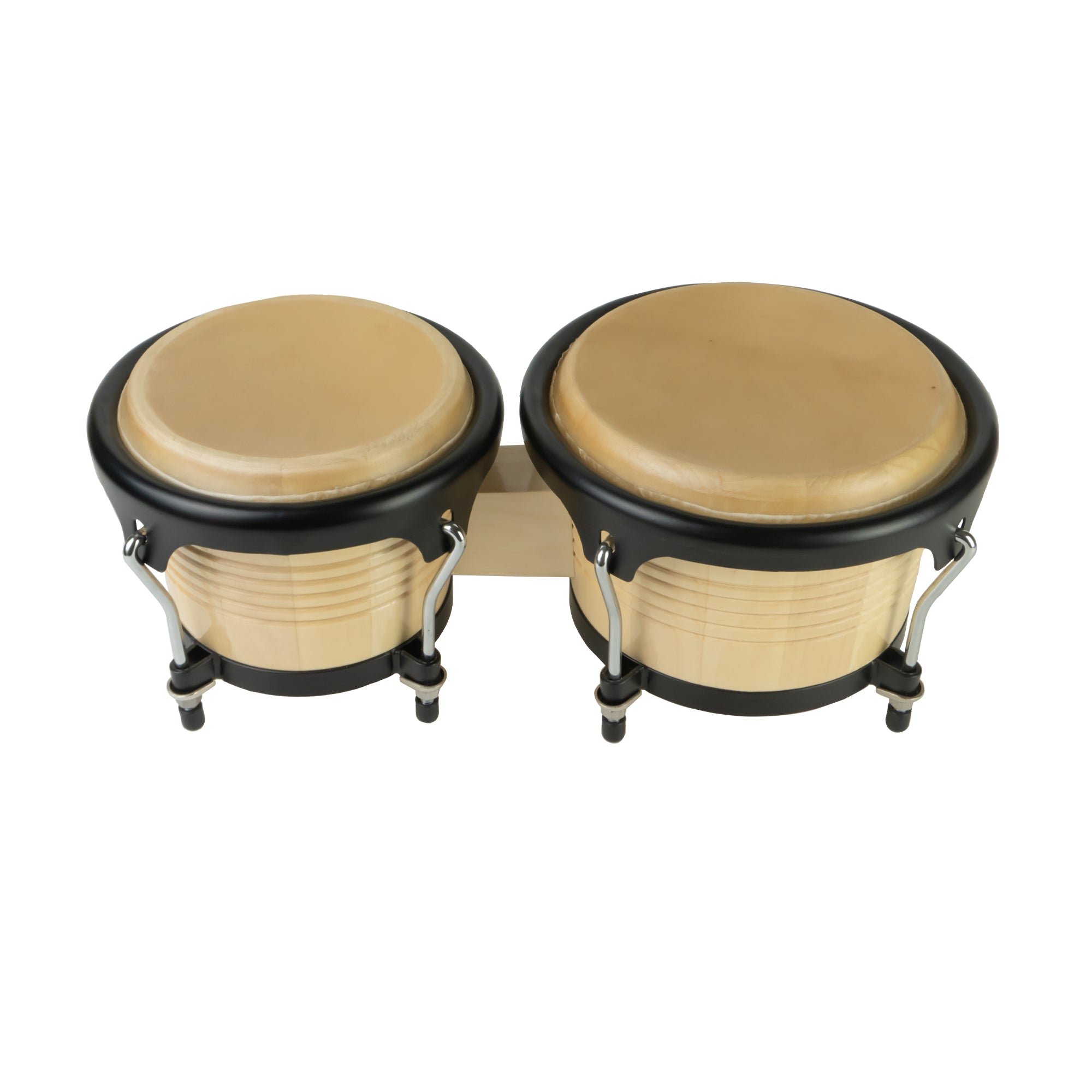 Bongo de madera Solida 7.5"x 8.5"- DJ-100 N
