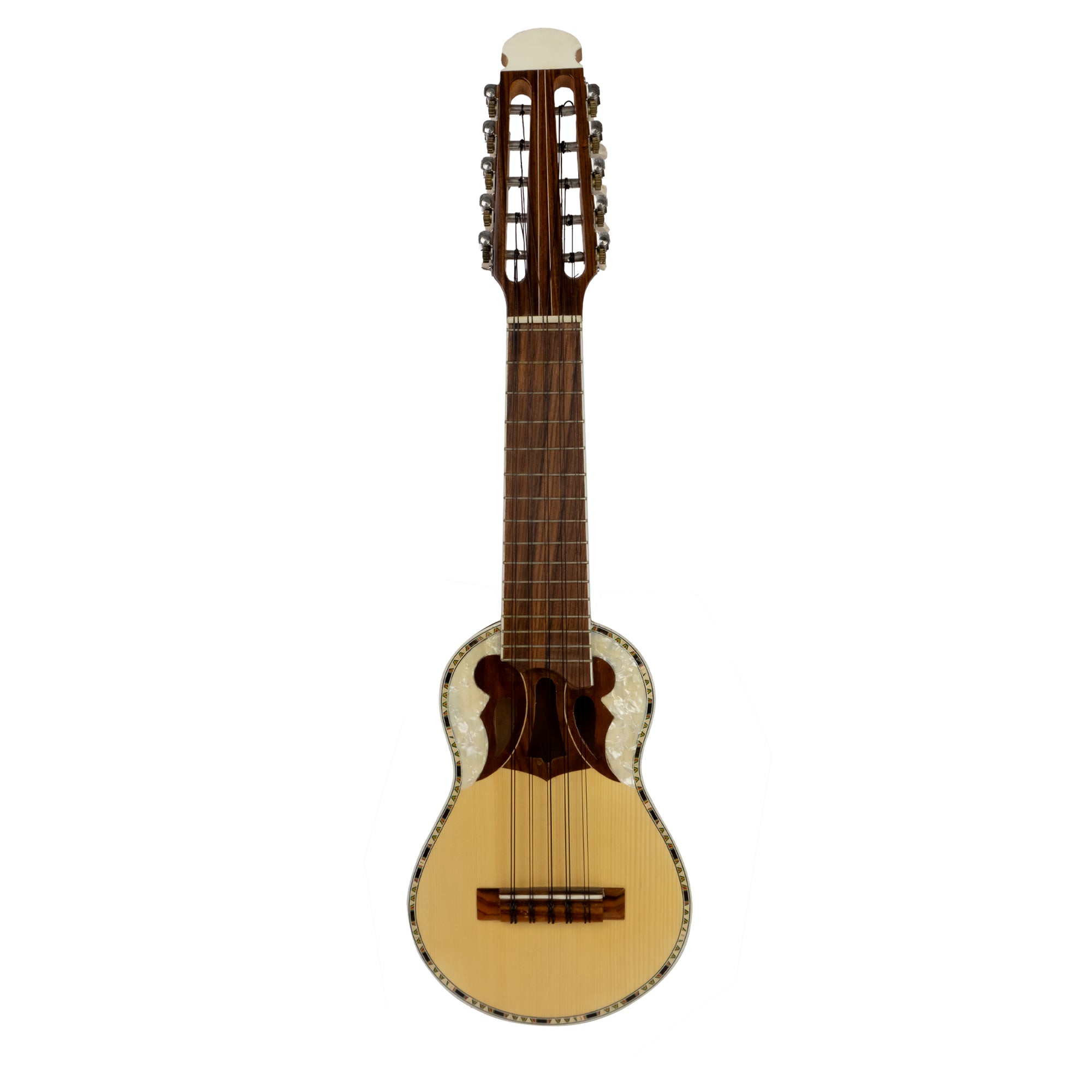 Charango Boliviano diseño Armadillo con funda Incaica