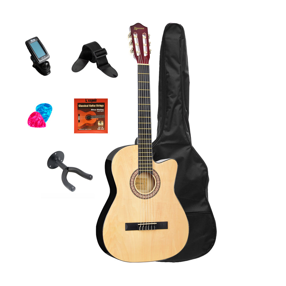 Pack Guitarra Acústica Djersen Natural