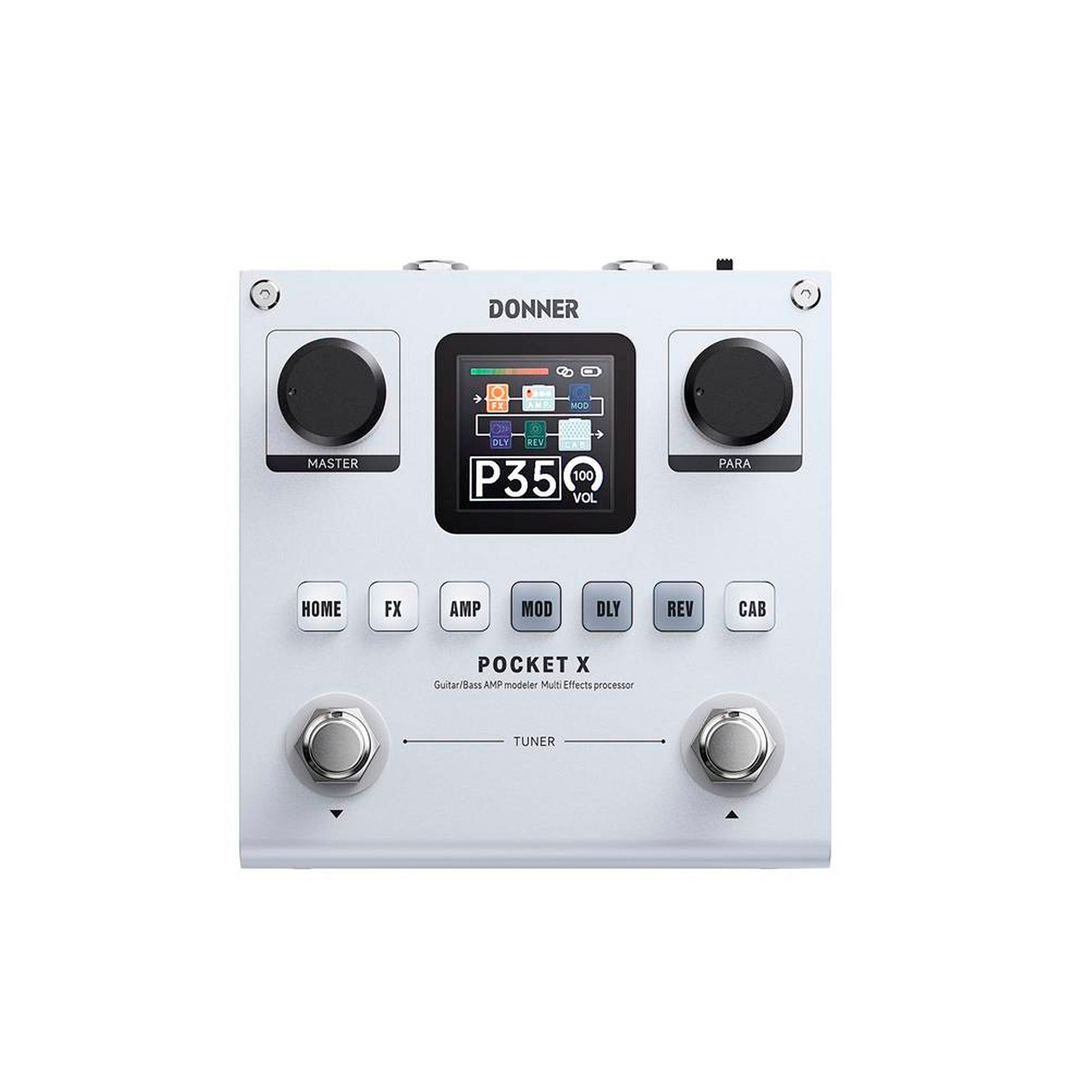 Pedal modelador Donner POCKET X - EC7031