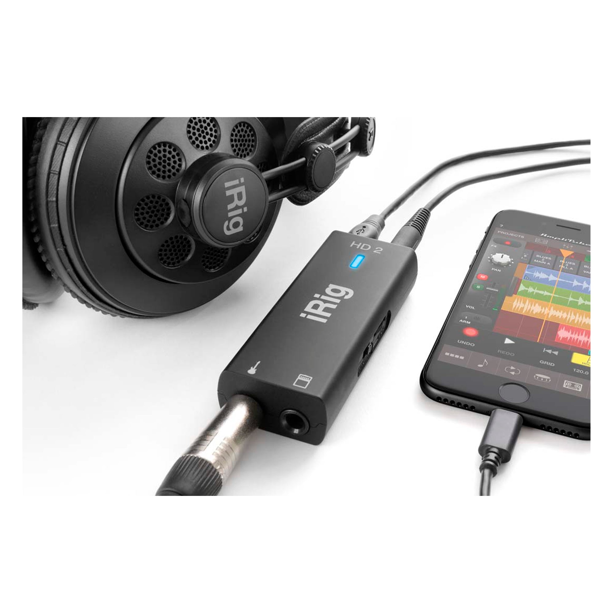 Interfaz para Guitarra Eléctrica IOS/MAC/PC IK Multimedia - IP-IRIG-HD2-IN