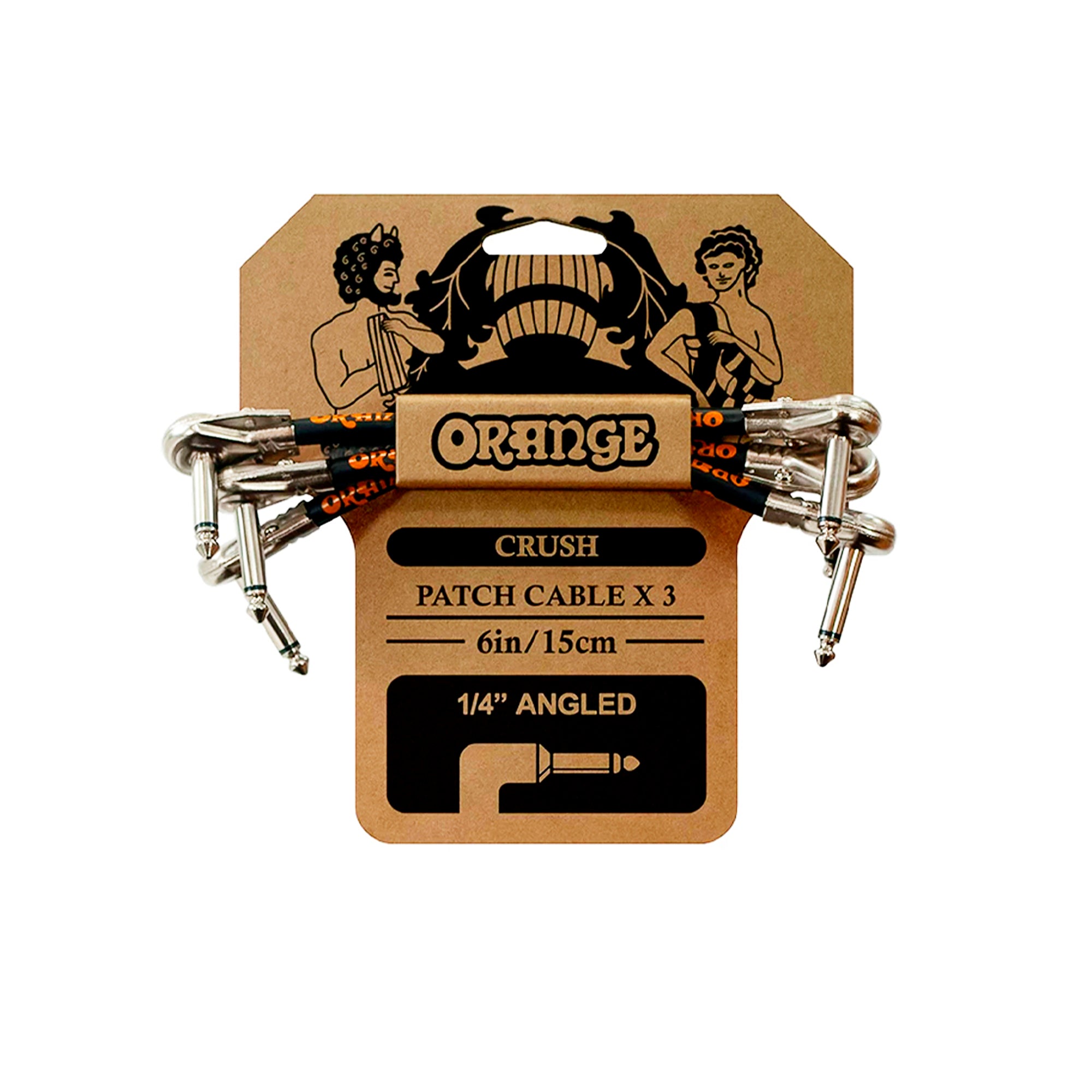 Cable Patch Orange 15cm - CA038