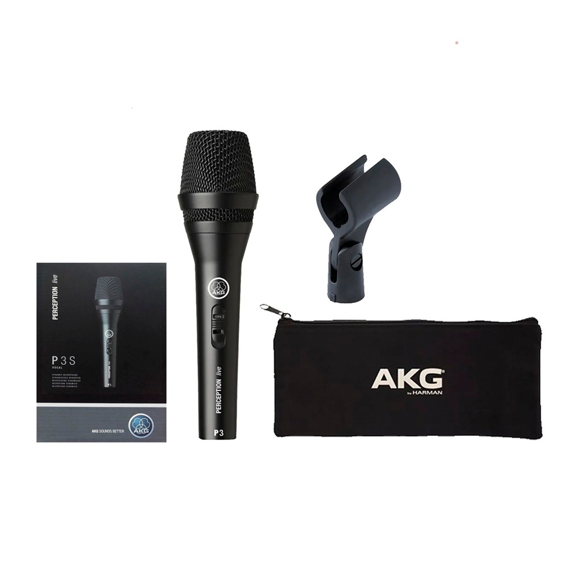 Microfono Vocal Dinamico Cardioide AKG - P3S