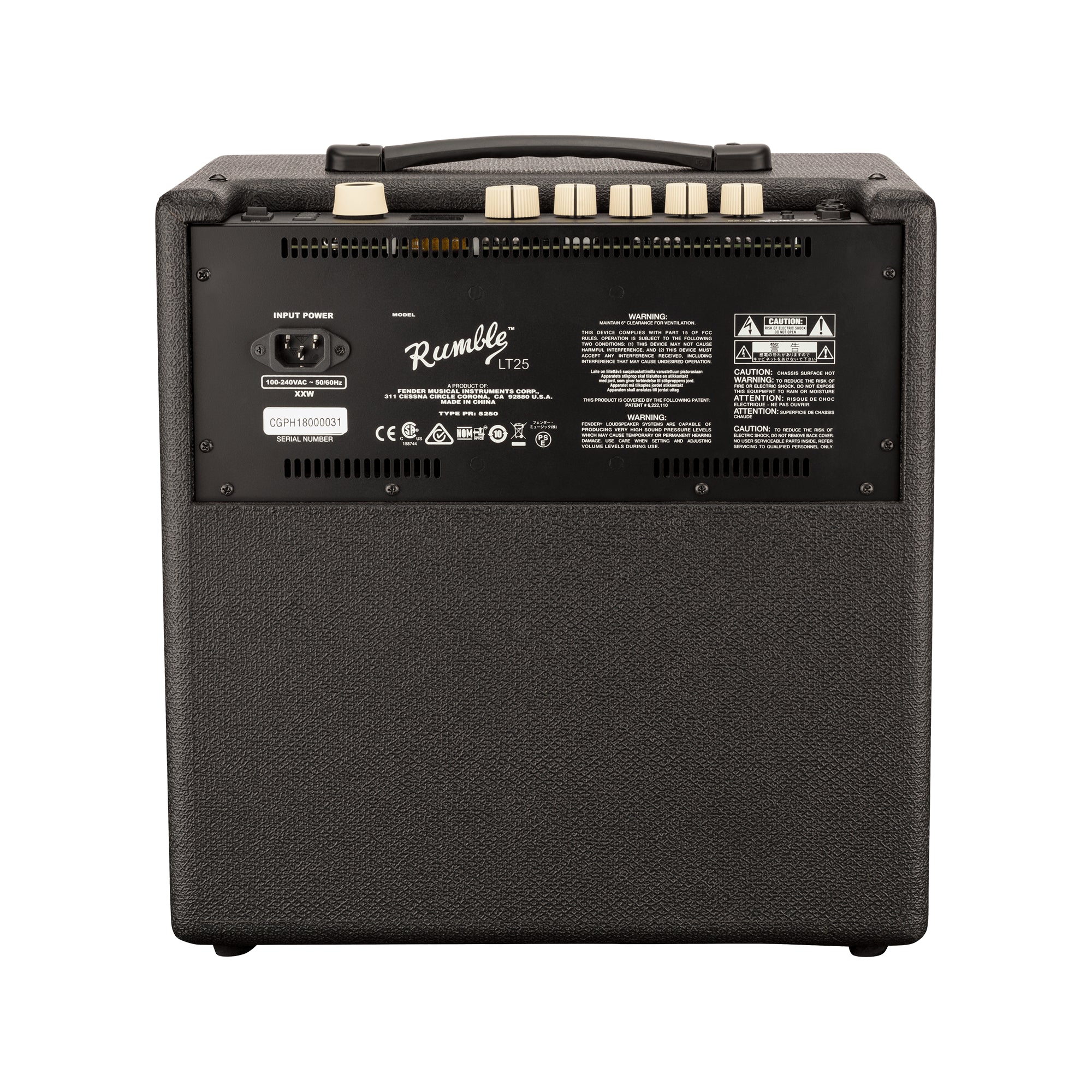 Amplificador para Bajo Fender - Rumble LT 25