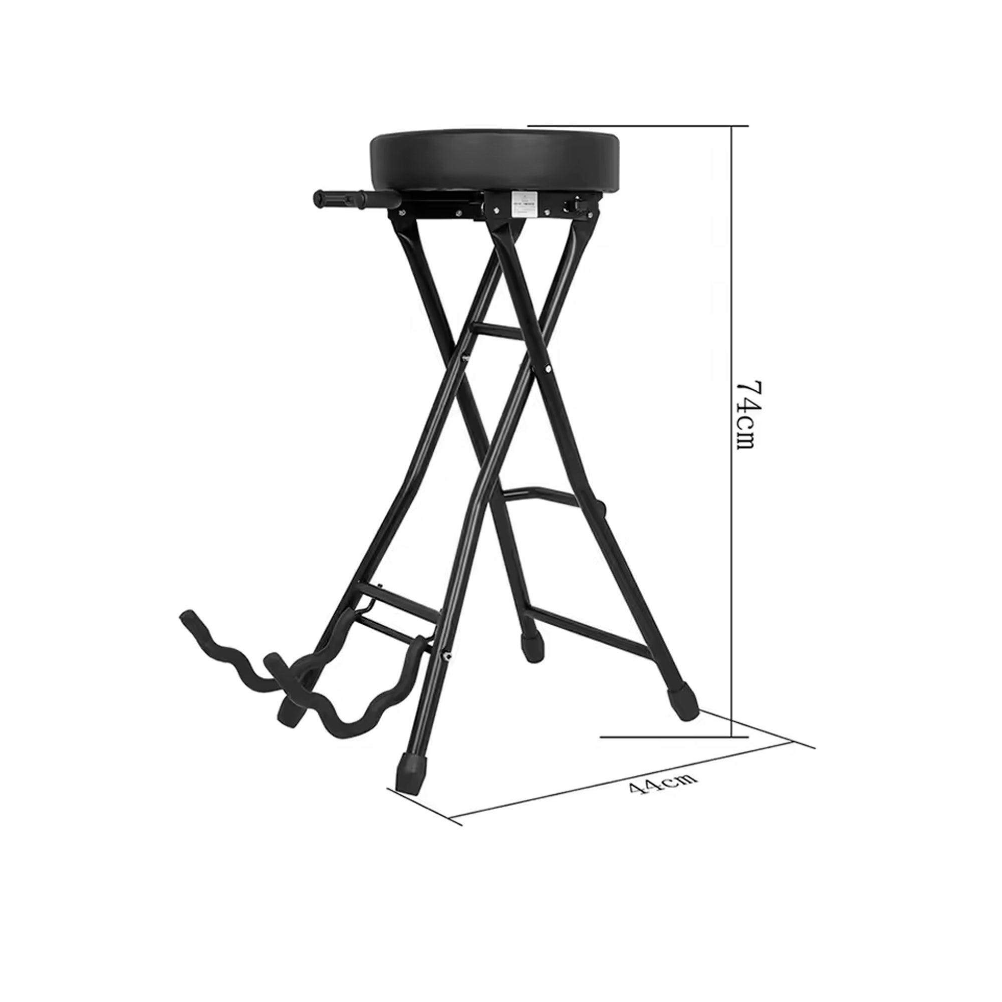 Asiento con soporte para guitarra Djersen - DJ81