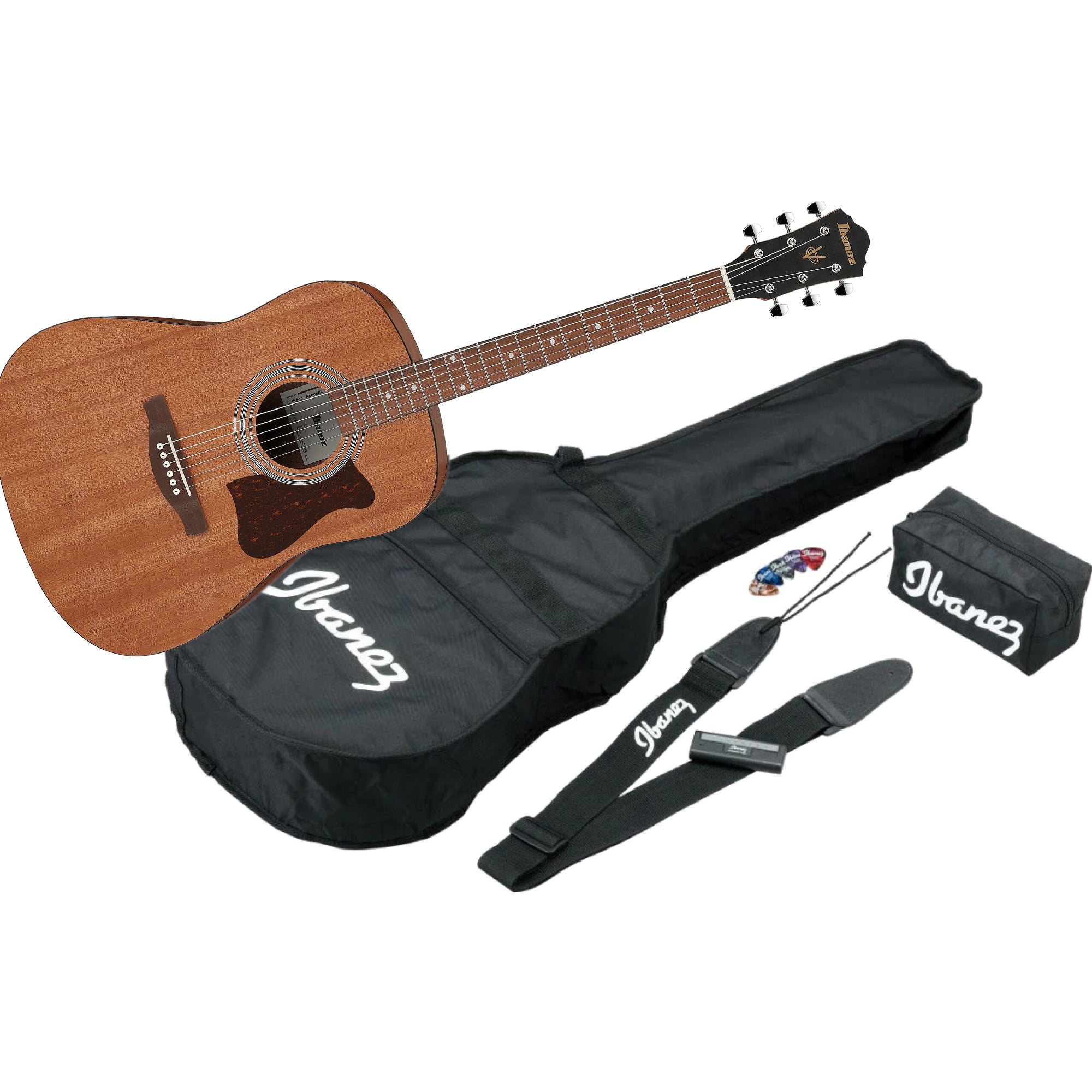 Pack guitarra acústica Ibanez - V54NJP OPN
