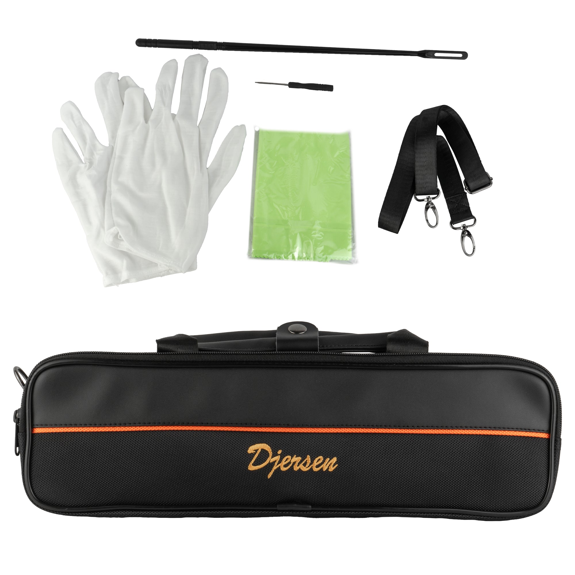 Flauta Traversa Niquelada Djersen - DJ-F003