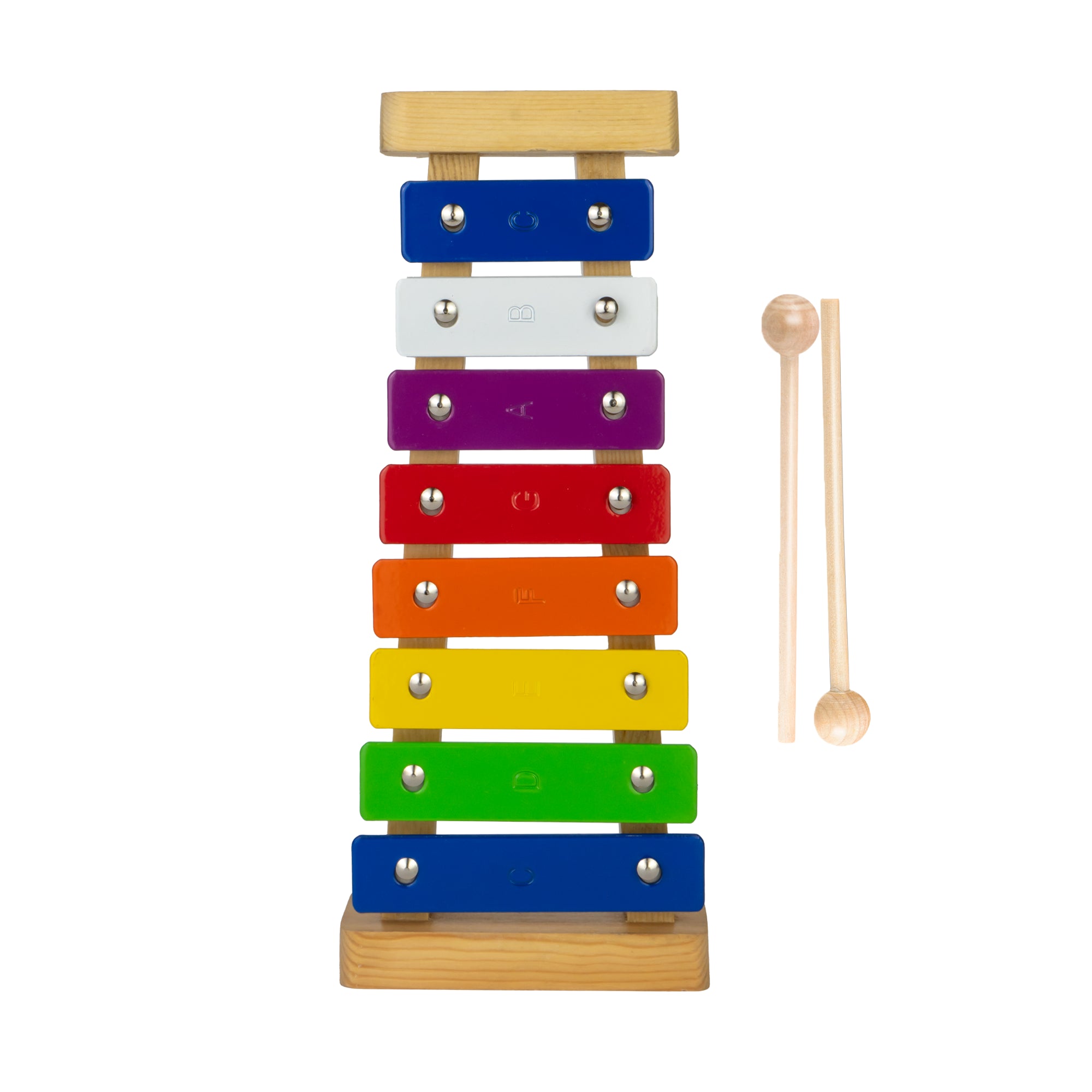 Xilófono Diatónico 1 octava con placas de colores - CP8