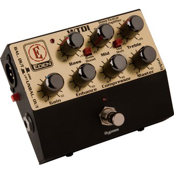 Pedal Preamplificador para bajo Eden - WTDI-E