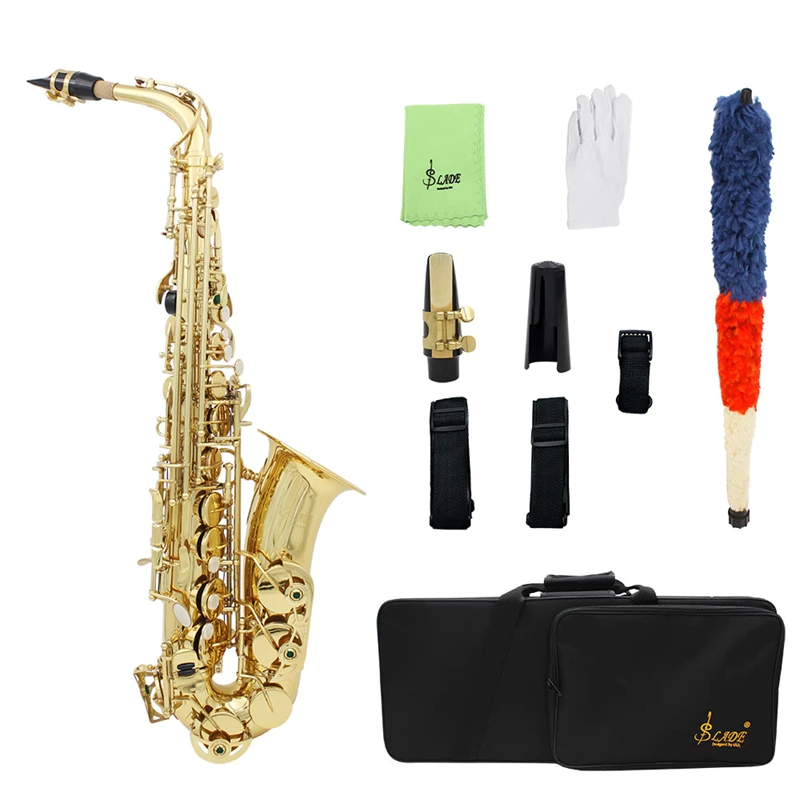 Saxofón alto dorado Slade - WSS928