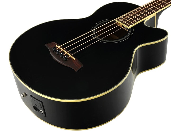 Bajo electroacústico 4 cuerdas Ibanez - AEB8E-BK