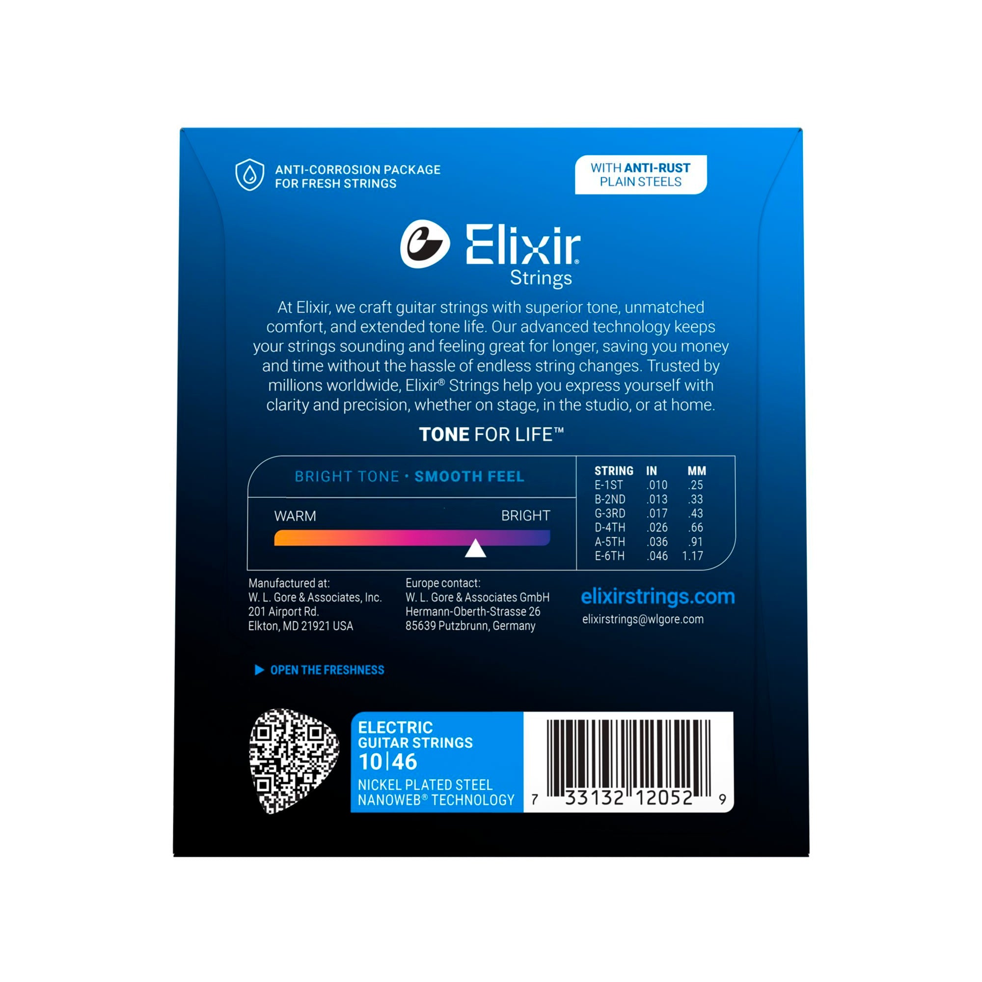 Set cuerdas Elixir Guitarra eléctrica - 12052