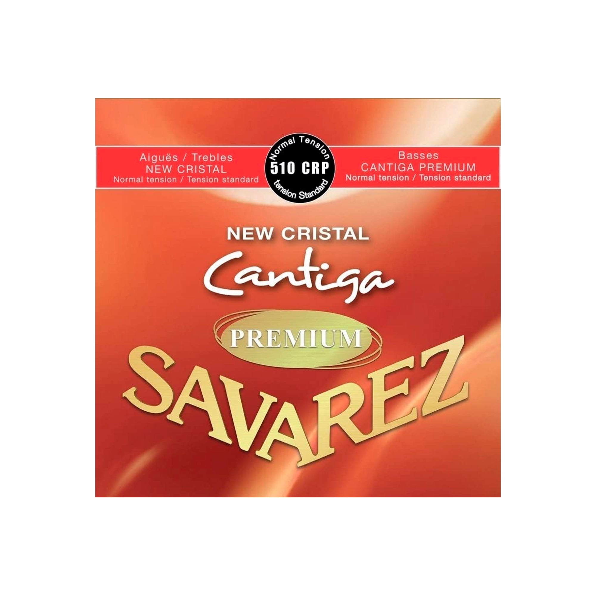Cuerdas para Guitarra Clásica Savarez New Crystal Cantiga Normal Tension - 510 CRP