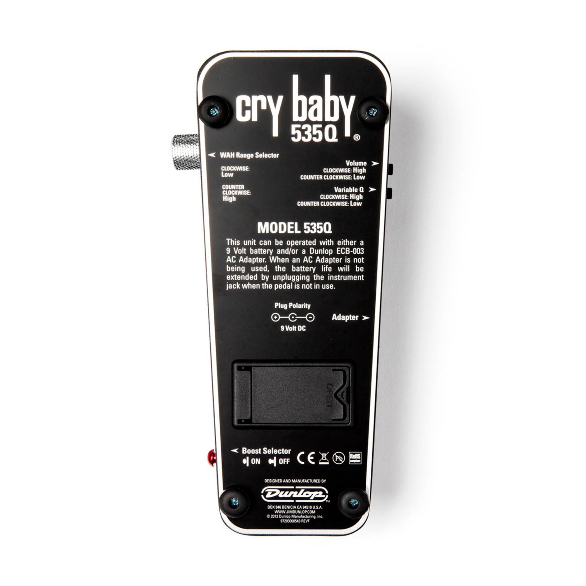 Pedal Cry Baby Multi-Wah Dunlop - 535Q