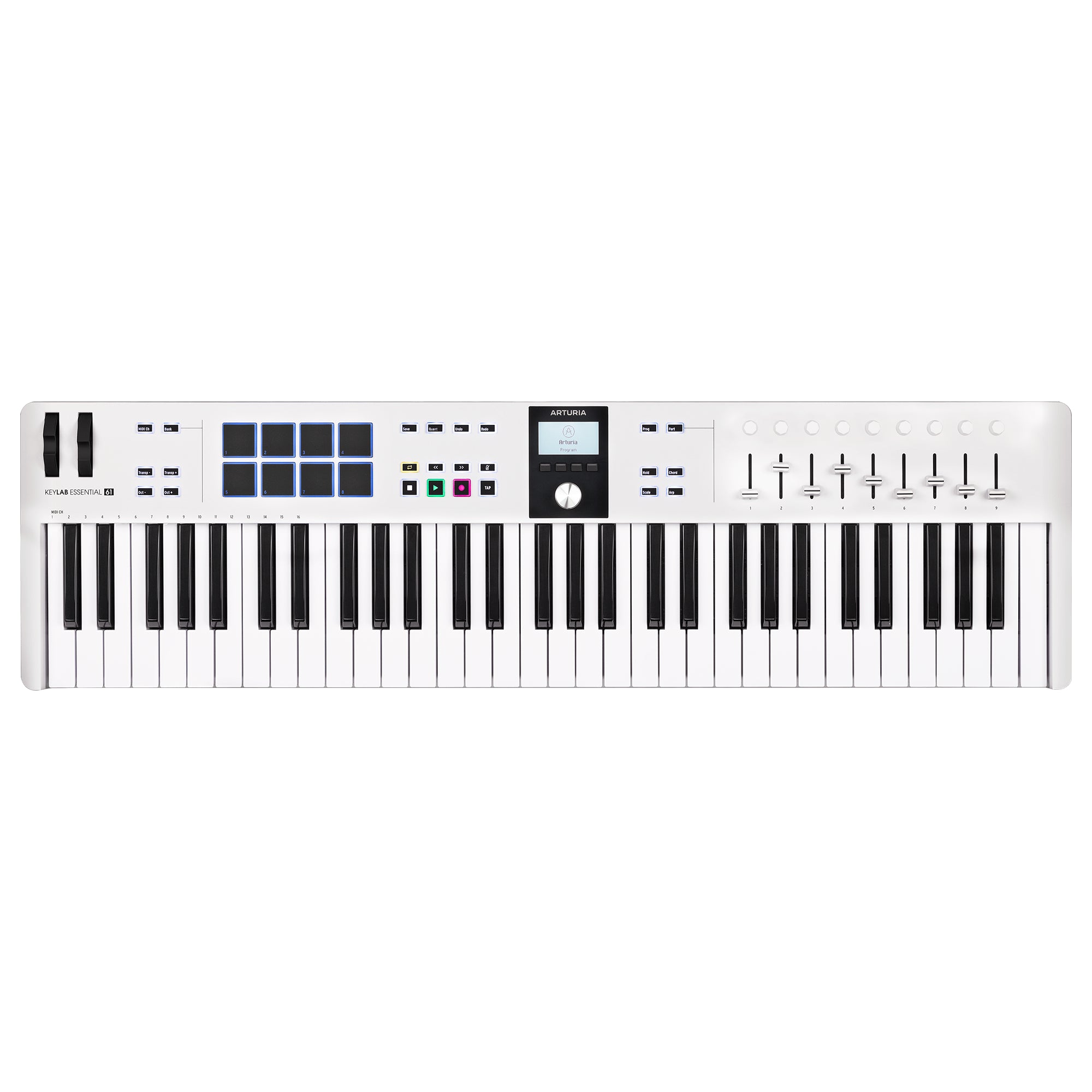 Controlador MIDI Arturia - KeyLAB Essential 61 MK3 WH