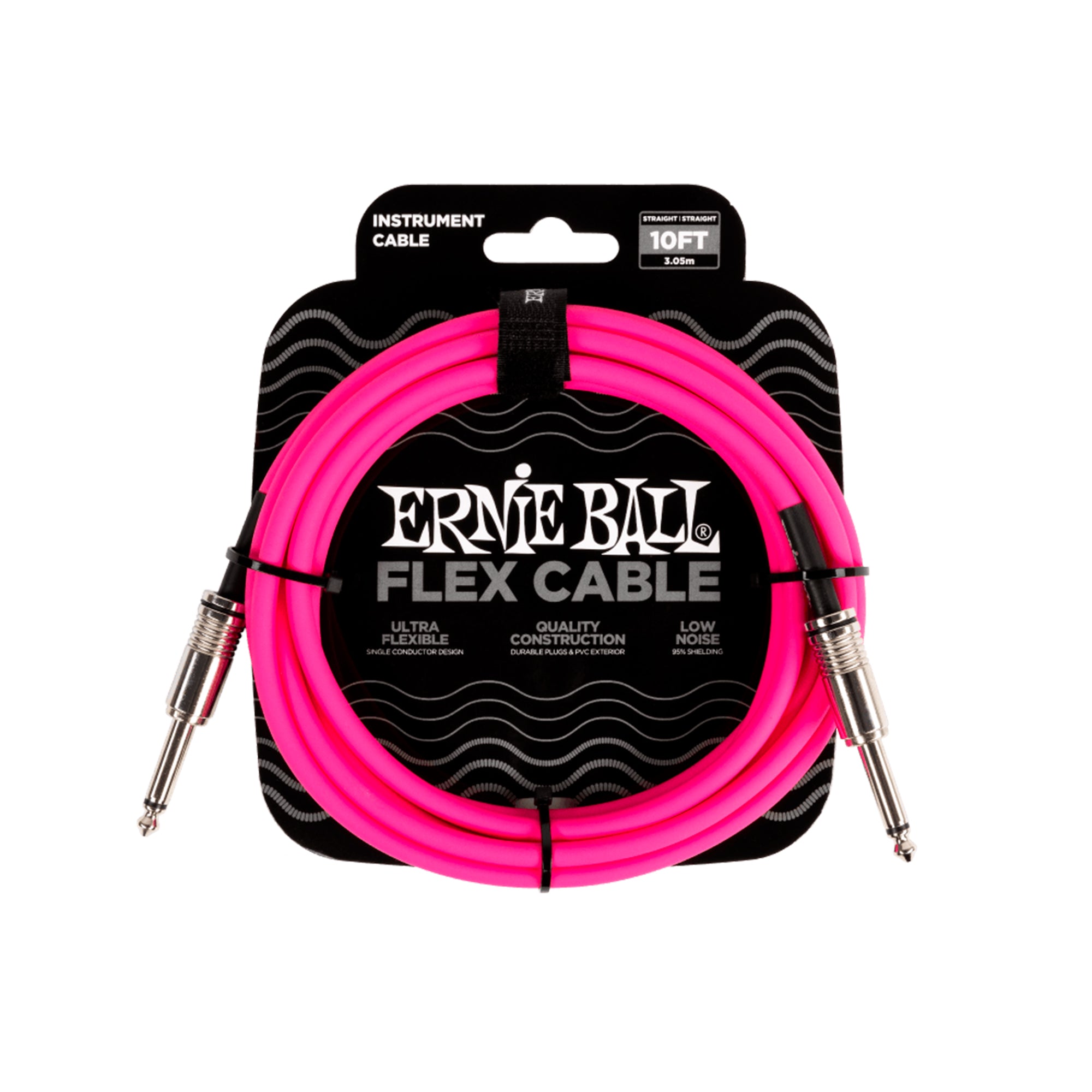 Cable Ernie Ball FLEX de 3M Rosado - P06413