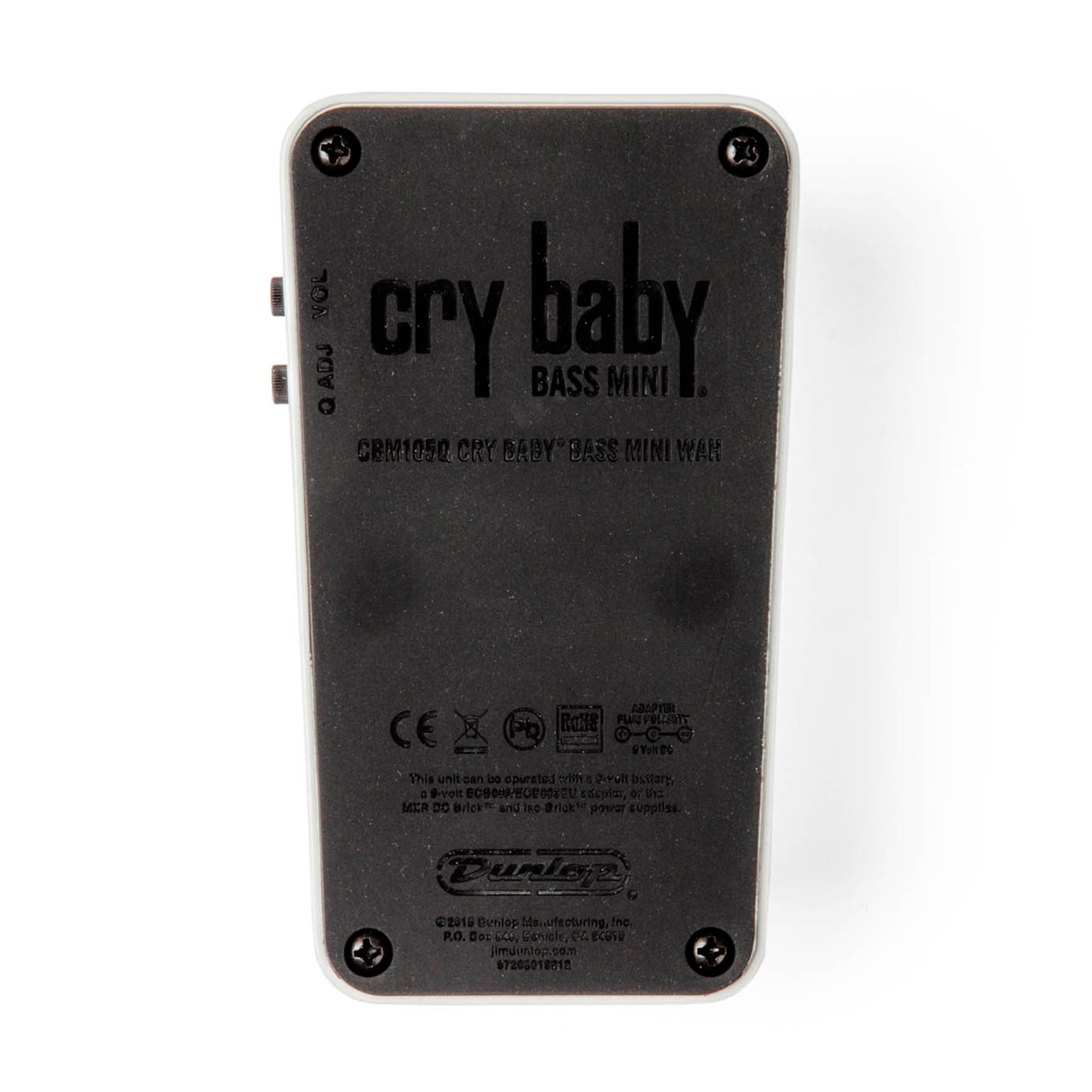 Pedal Cry Baby Mini Bass Wah Dunlop - CBM105Q