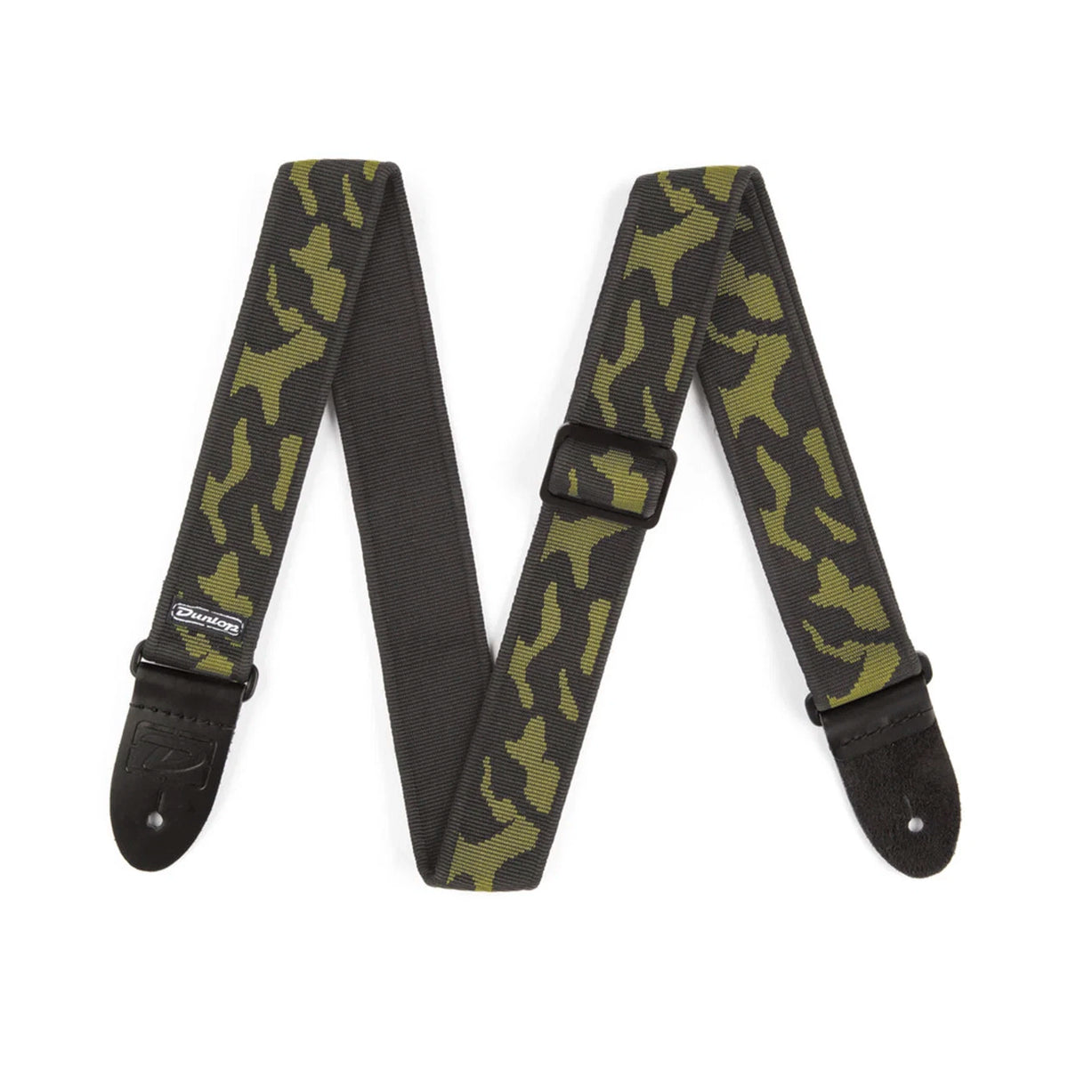 Correa para guitarra Dunlop Cammo Olive - D38-10 OL