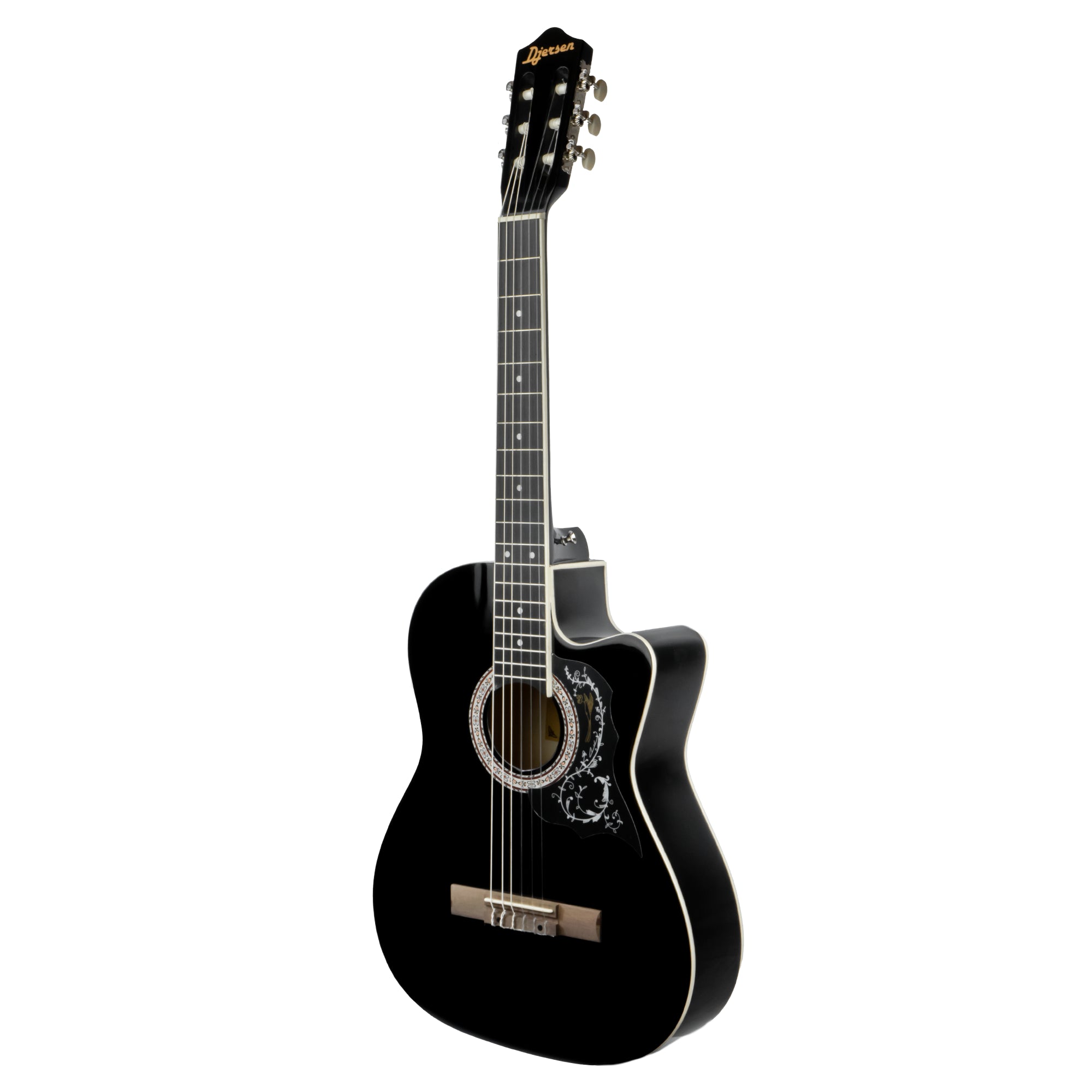 Guitarra Clásica con corte 39" Djersen - DJ39CG-BK