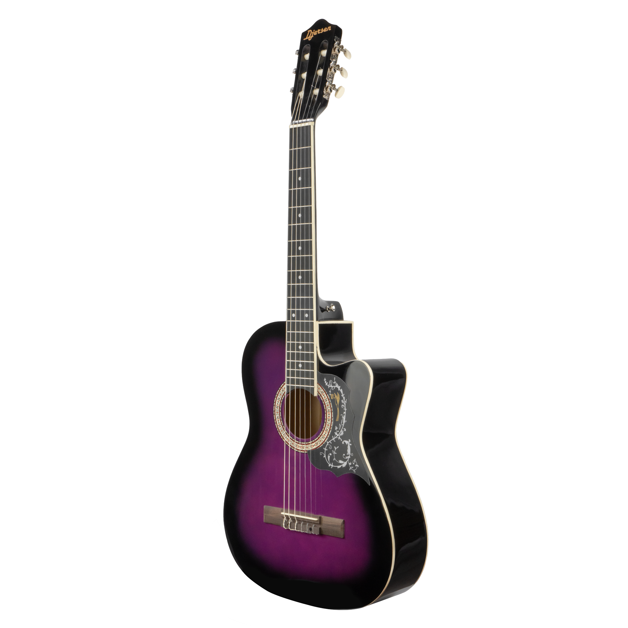 Guitarra Clásica con corte 39" Djersen - DJ39CG-PR