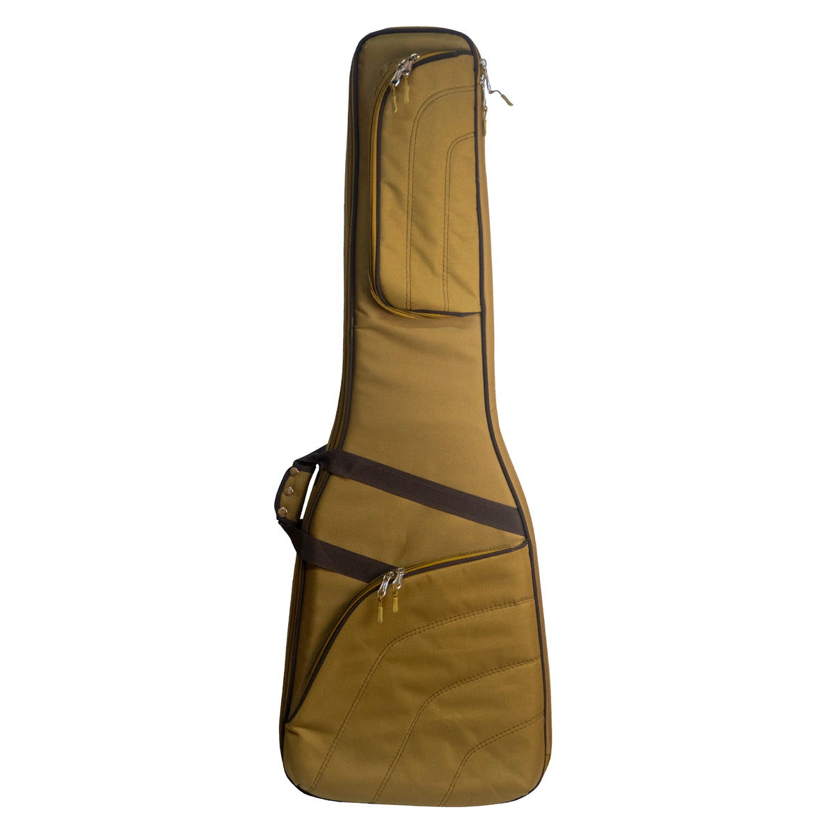 Funda triple acolchado para bajo Caqui