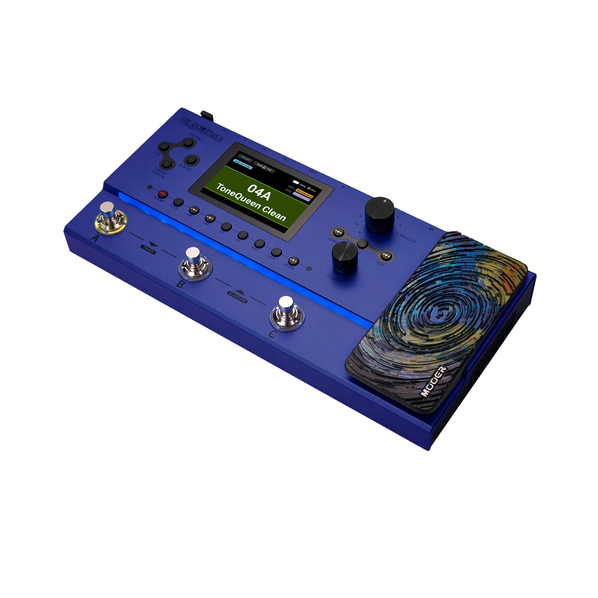 Pedalera Multiefecto con modelados Mooer - GE200 PLUS LI