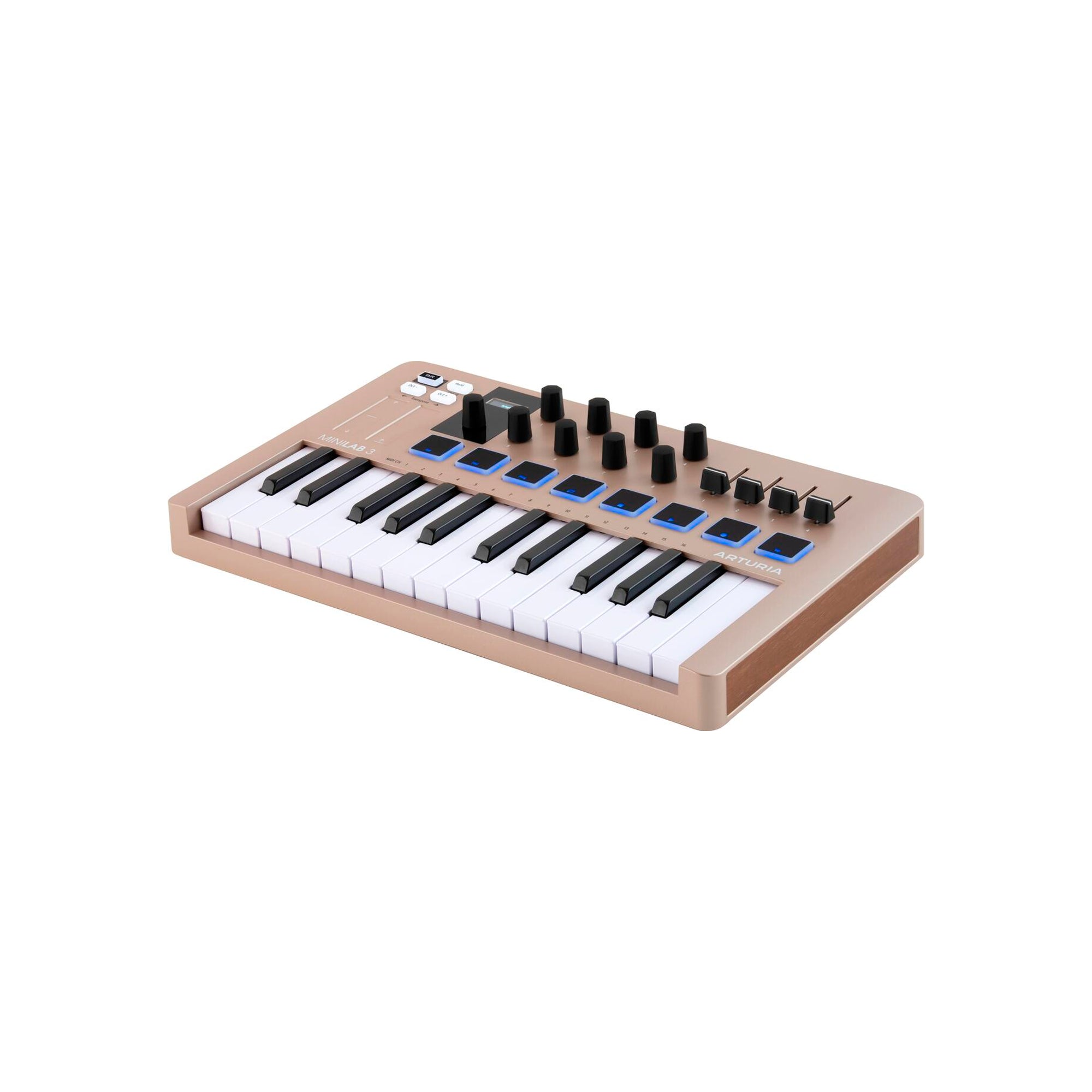 Controlador MIDI Arturia MiniLAB MK3 Champagne Edition
