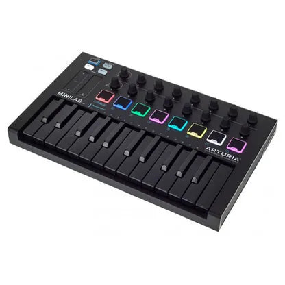 Controlador MIDI Arturia MiniLAB MK3 Deep Black Edition