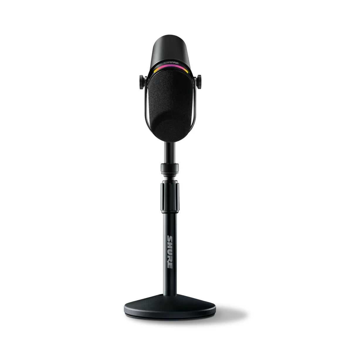 Micrófono dinámico para podcast Shure - MV7+K-BNDL