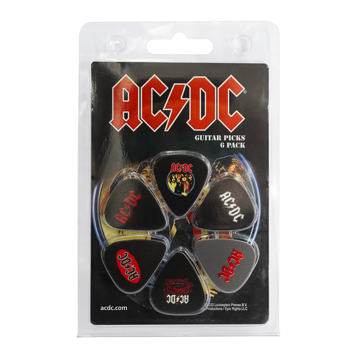 Pack de 6 uñas Perri´s Leathers - LP-ACDC1