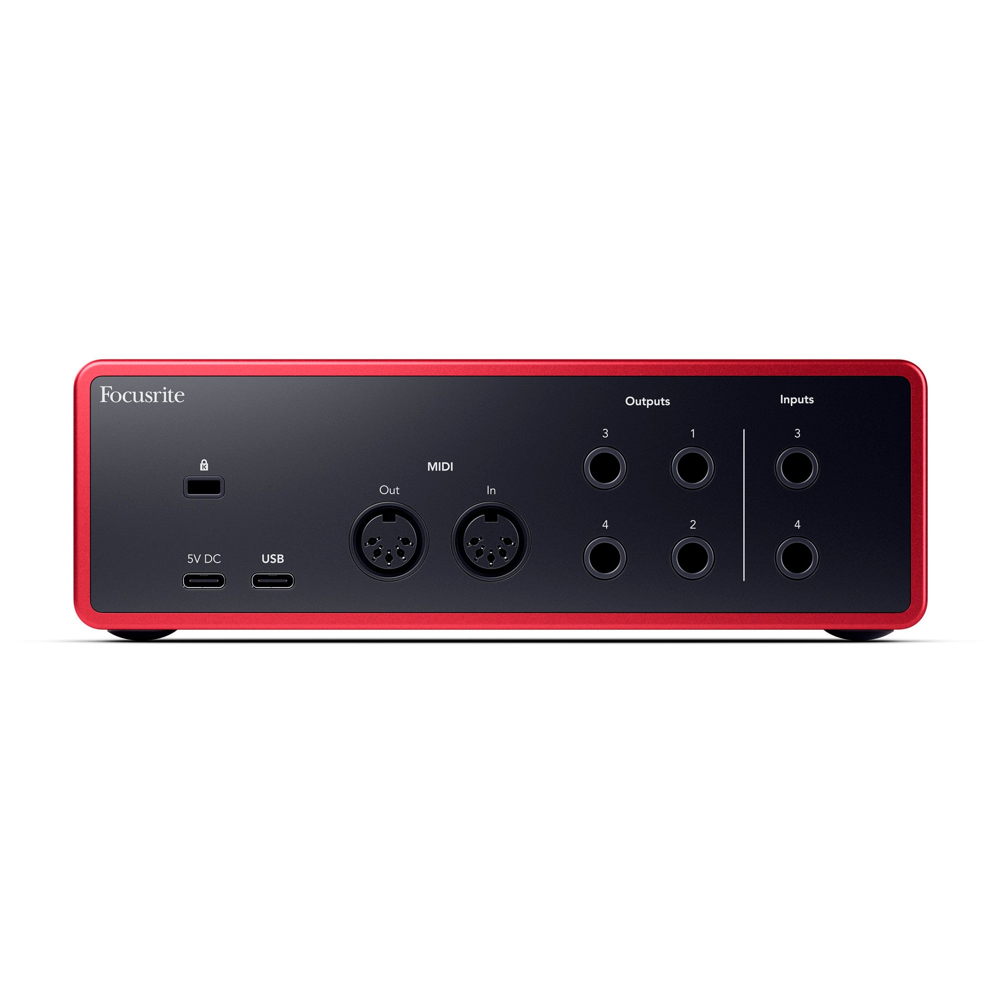 Interfaz de audio Focusrite - Scarlett 4i4 4ta Generación