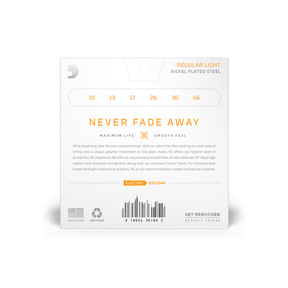 Set De Cuerdas Guitarra Electrica Daddario XS - XSE1046