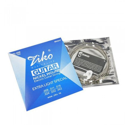 Cuerdas Guitarra Eléctrica Ziko - DN-009