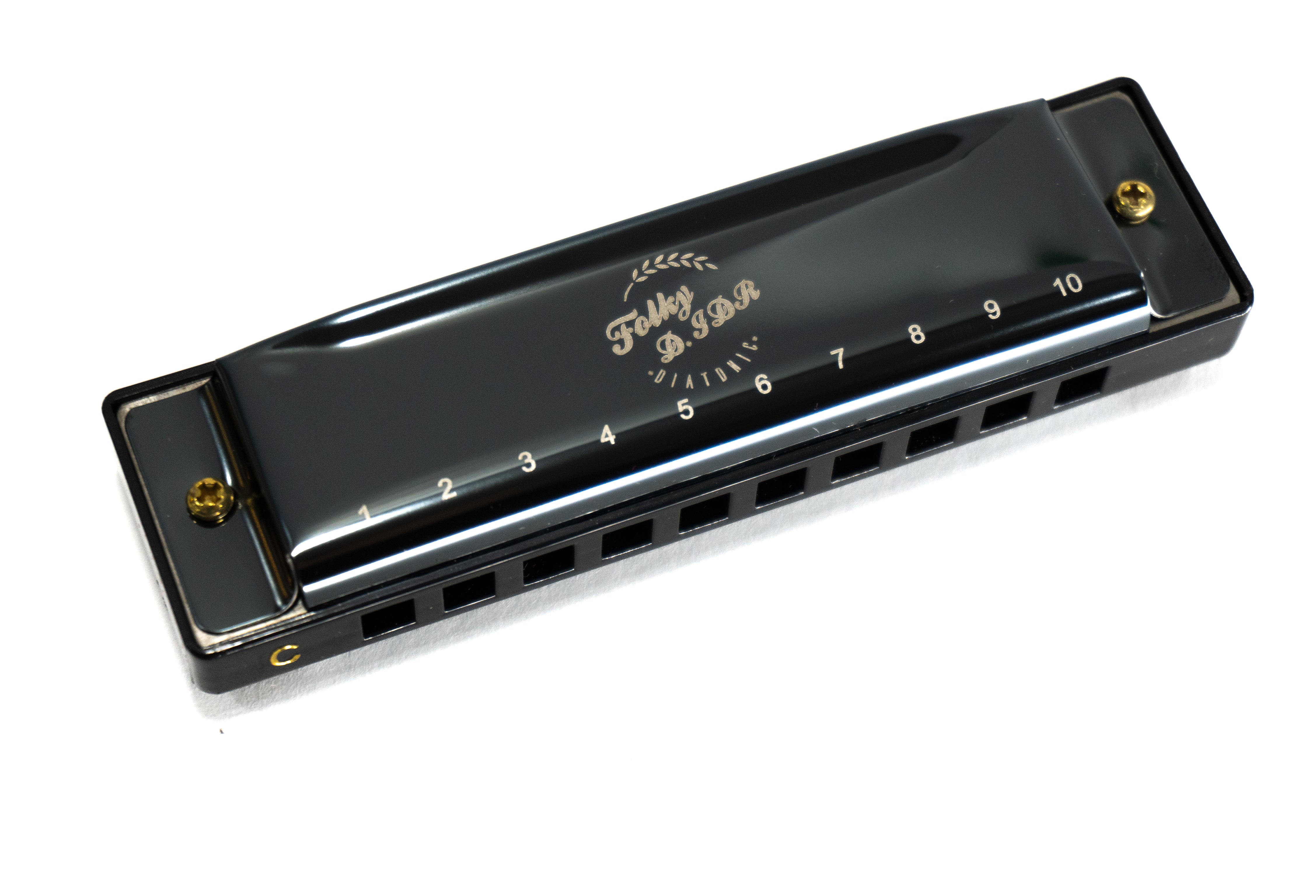 Armónica Diatónica 10 celdas C JDR - H1005 BK