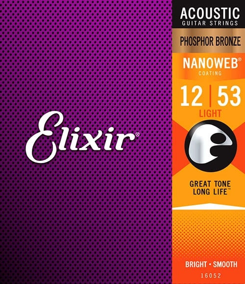 Set de cuerdas para guitarra acústica Elixir - 16052
