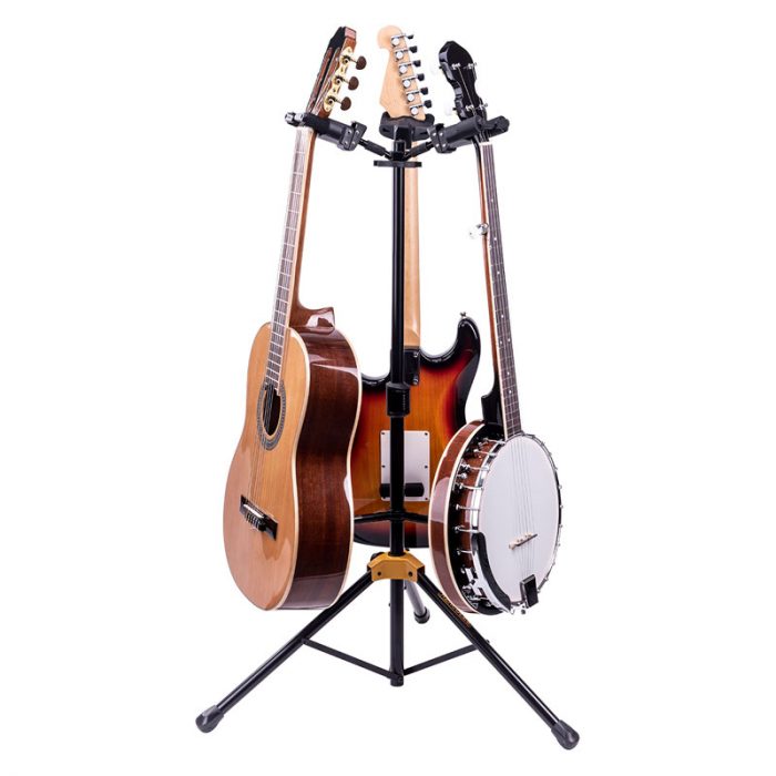 Atril para 3 guitarras/bajos Hercules - GS432B